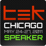 tek11 Speaker Badge